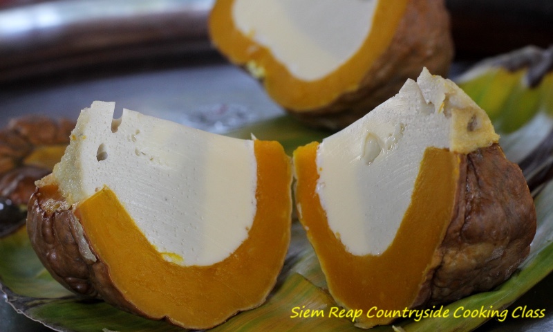 Siem_Reap_Countryside_Cooking_Class_Pumpkin Custard